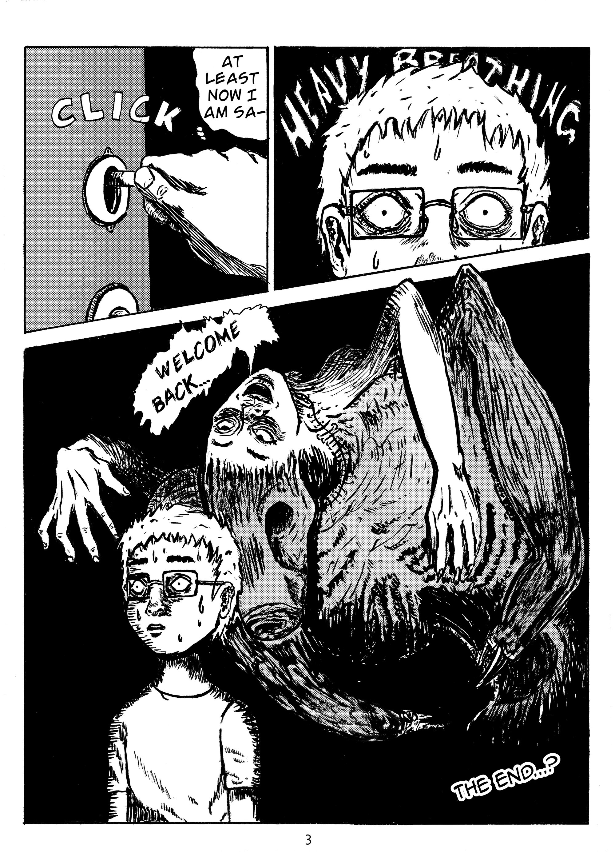 La Puerta Plegable: Pt. II, page 3. Comic by N. Toyohito, based on Jectoons.
