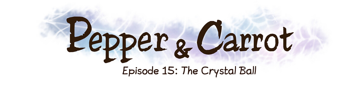 Pepper & Carrot chapter title artwork