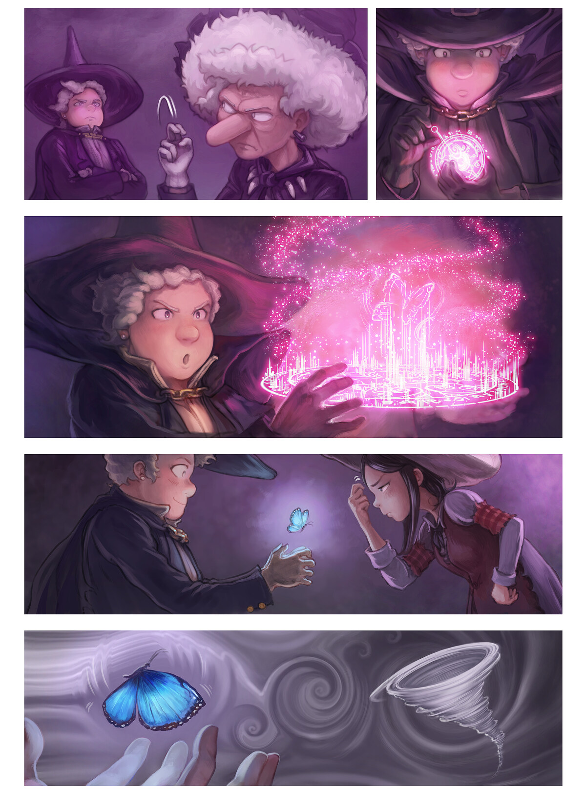 Pepper & Carrot, There Are No Shortcuts, page 5. English comic artwork by David Revoy.